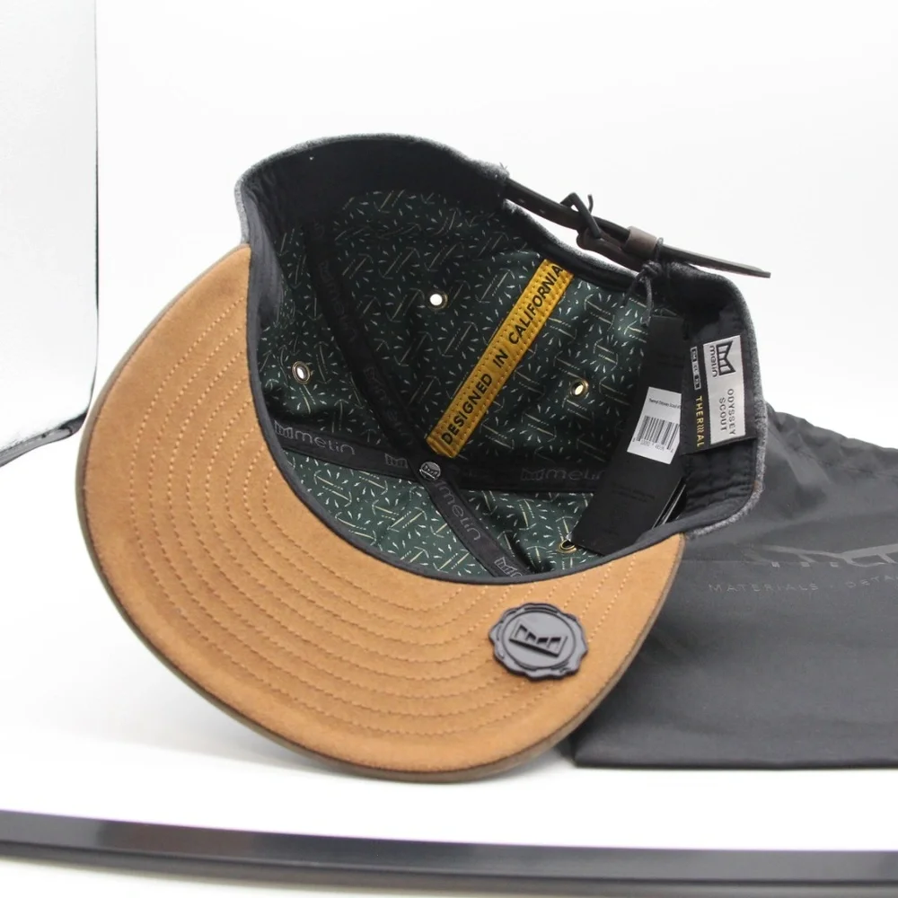 Melin Thermal Odyssey Scout Strapback in Dark Grey - Picture 2 of 10